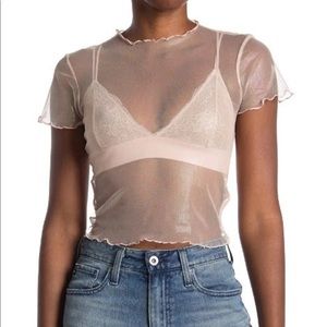 NWT Topshop sheet top!